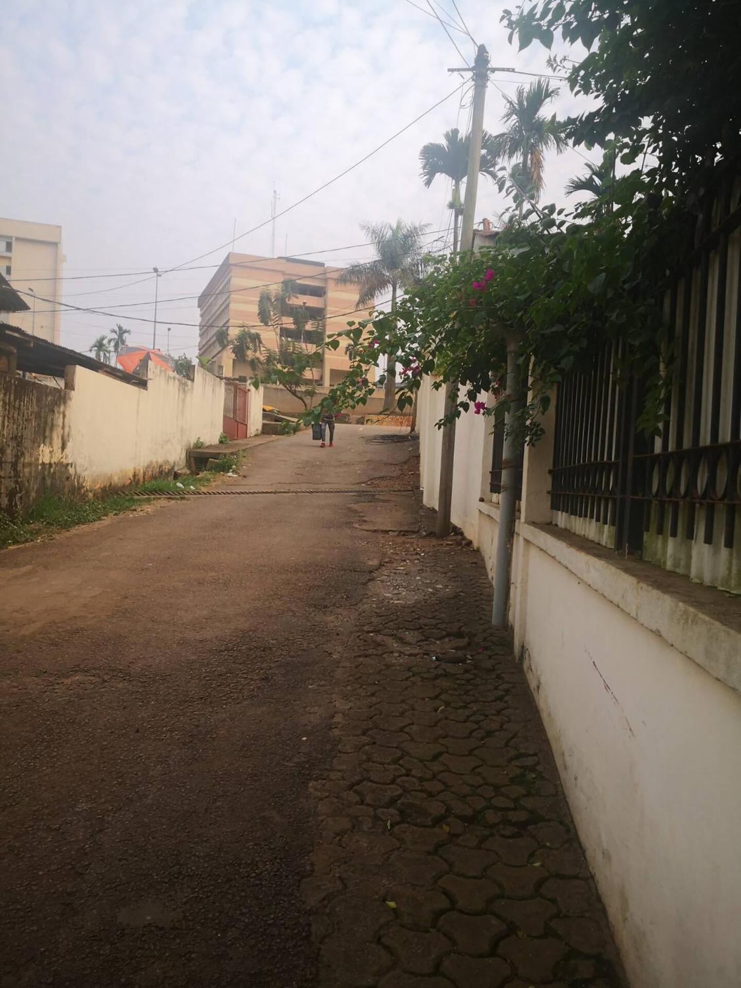 Tout confort avec jardin entrée Bastos Yaoundé Esterno foto